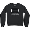 low battery Crewneck Sweatshirt