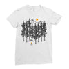 be alone Ladies Fitted T-Shirt