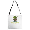 size matters not Adjustable Strap Totes