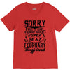 This Girl Is Taken By A Super Sexy February Boyfriend V-Neck Tee