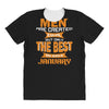 all men are created equal but only the best are born in january 1 All Over Women's T-shirt
