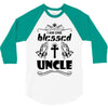 I Am One Blessed Uncle 3/4 Sleeve Shirt