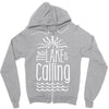 the lake is calling Zipper Hoodie