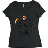death rides Women's Triblend Scoop T-shirt