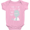 not for smart people Baby Bodysuit