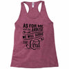 As For Me And My House We Will Serve The Lord Racerback Tank