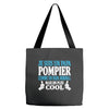 papa pompier Tote Bags