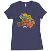party animals Ladies Fitted T-Shirt