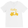 retro kult vespa 50 t shirt scooter roller s m l xl xxl V-Neck Tee