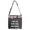 August Girl Adjustable Strap Totes