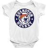 evanston hockey Baby Bodysuit