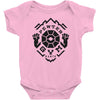 pewter gym Baby Onesie