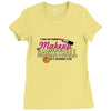 makeup to basketball Ladies Fitted T-Shirt