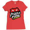 pizza time (2) Ladies Fitted T-Shirt
