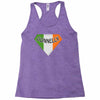 donnelly irish superhero Racerback Tank