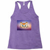 Orange cat Racerback Tank
