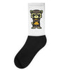 angry raccoon Socks