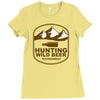hunting wild beer tournament Ladies Fitted T-Shirt