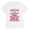 They Call Me Aunt Partner in Crime V-Neck Tee