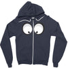 googly eyes Zipper Hoodie
