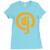 dj club dance rave music house techno cool Ladies Fitted T-Shirt