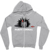 party animal Zipper Hoodie