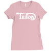 triton cafe racer motorcycle Ladies Fitted T-Shirt