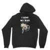 i love when my wife lets me buy another bike Unisex Hoodie