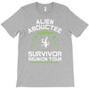 alien abductee survivor tour ufo nerd geek comic funny T-Shirt