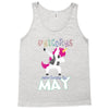 UNICORN ARE BORN IN MAY Tank Top