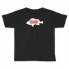 funny size does matter fishing fish holiday jarvis reel rod line sinke Toddler T-shirt