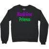 mardi gras princess Crewneck Sweatshirt