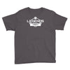 legends are born in march Youth Tee