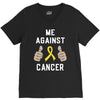Me Against Cancer V-Neck Tee
