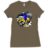pika thor Ladies Fitted T-Shirt