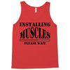 installing muscles Tank Top
