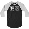 drifting   problem solved mens funny 3/4 Sleeve Shirt