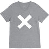 cross logo V-Neck Tee