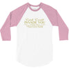 philosobee quote 35 3/4 Sleeve Shirt