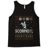 santa scorpio christmas ugly t shirts Tank Top