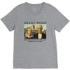 Grant Wood American Gothic V-Neck Tee