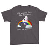 ls mug eat rainbow eat les Youth Tee