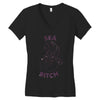 sea bitch Women's V-Neck T-Shirt