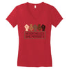 nevertheless she persists Women's V-Neck T-Shirt