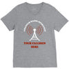 amateur ham radio callsign antenna V-Neck Tee
