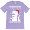 big trex santa ugly christmas T-Shirt