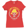 greyskull power company Ladies Fitted T-Shirt