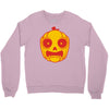 frightened jack o lantern Crewneck Sweatshirt