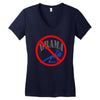 no drama Women's V-Neck T-Shirt