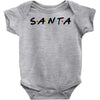 santa of the friends parody Baby Bodysuit